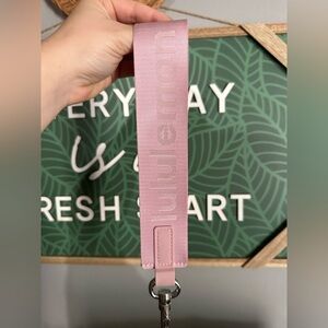 Lululemon keychain